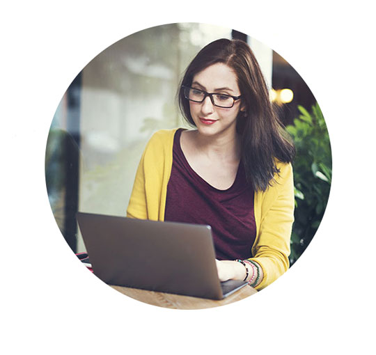 Woman on Laptop