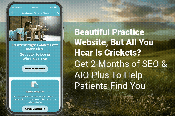 Online Chiro August Offer